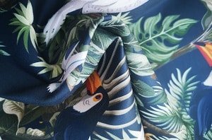 tissu housse Exotique