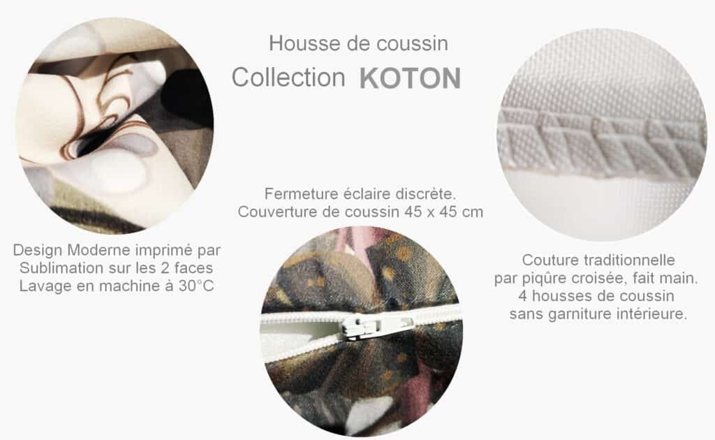 Savoir faire cushion cover