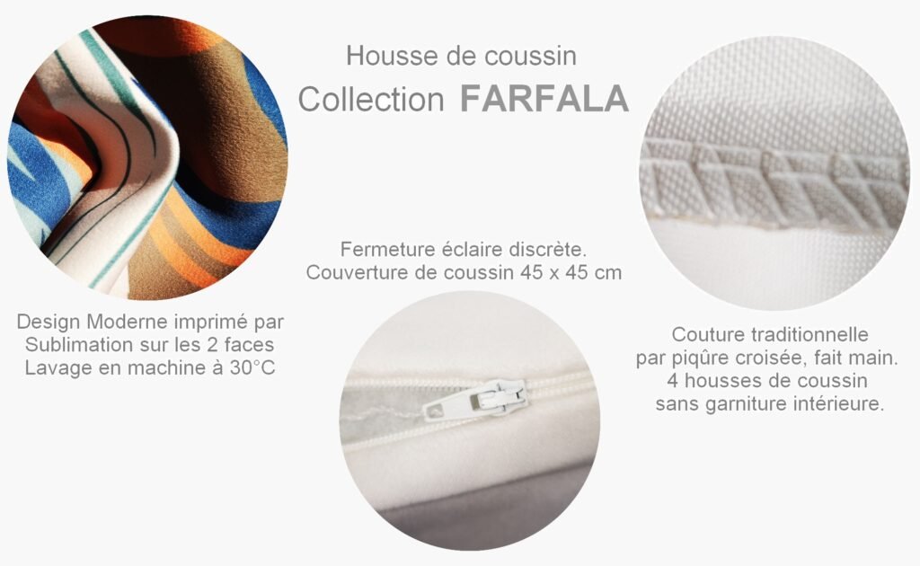 Savoir faire cushion cover