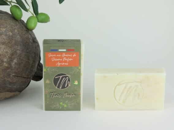 Savon Naturel aux Graines de Sésame et Parfum Agrumes