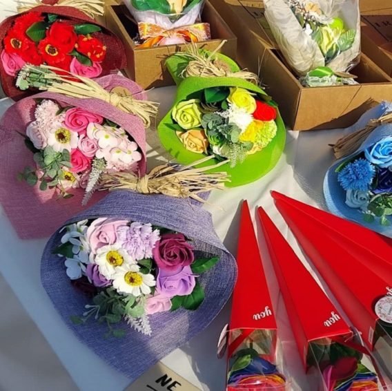 Fleurs de Savon Grand Bouquet