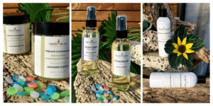 3 produits de spa naturel Thaïs Meha
